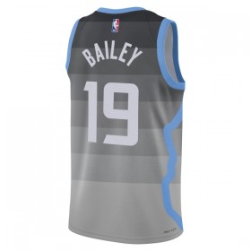 Män Utah Jazz Tröja Ace Bailey Nike 2025-26 City Edition Grå Swingman